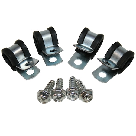 Bulldog Winch P-Clamps, 7/16" set of 4 fits 3ga 20271